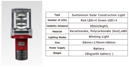 Suntomoon Solar Construction Light